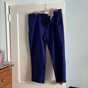 Banana Republic Women's Vibrant Blue Ankle Pants